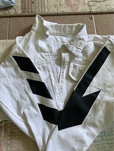 Crop ceket