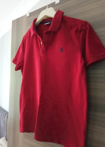 U.S Polo Assn. Kırmızı Erkek Polo Tişört