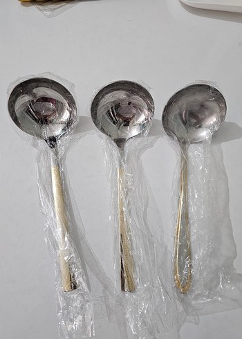 altın varaklı kepçe - Görsel 2