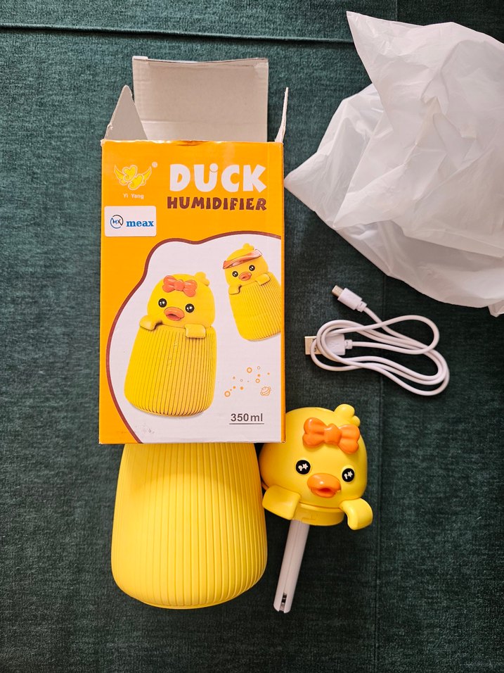 Sarı Ultrasonik Ofis Oda Hava Nemlendirici - Görsel 2