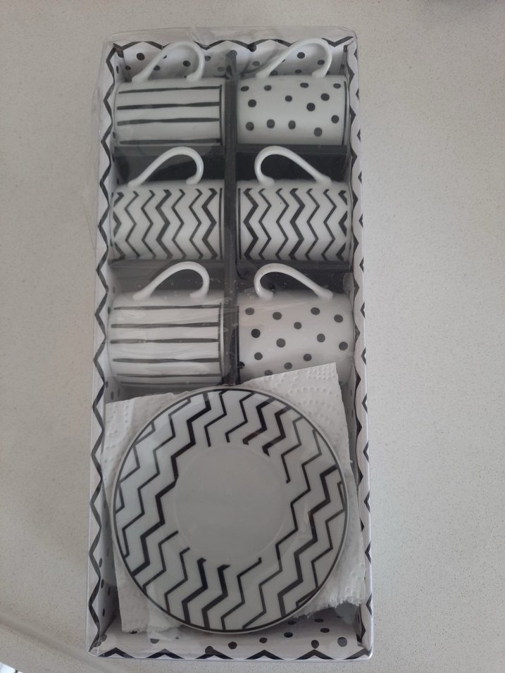 6'lı Porselen Fincan Seti - Görsel 2