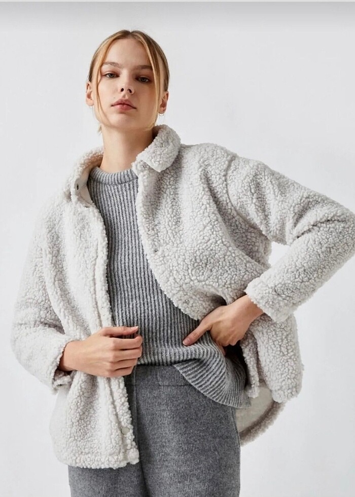 Koton teddy ceket - Görsel 2