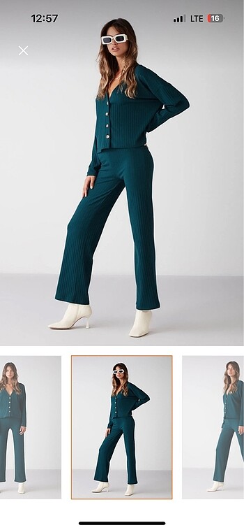 Kışlık ikili triko takım - Görsel 3