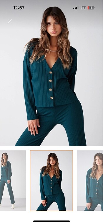 Kışlık ikili triko takım - Görsel 2