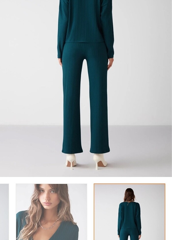 Kışlık ikili triko takım - Görsel 4