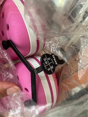 33 Beden pembe Renk Crocs pembe