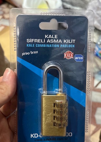 Arco Pirinc Kombinasyonlu Asma Kilit Kompakt Ve Guvenli