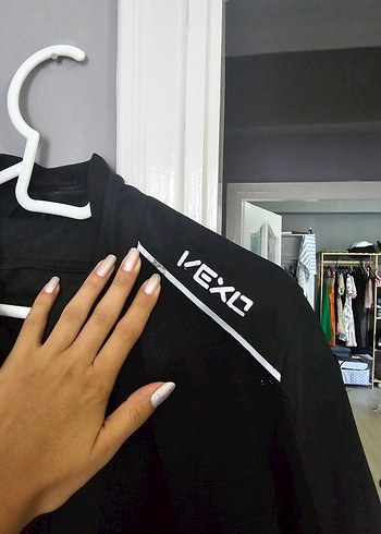 Diğer VEXO Siyah Erkek Biker Ceket