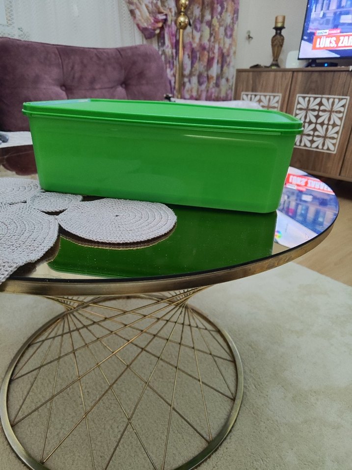Tupperware izgarali saklama kabi - Görsel 2