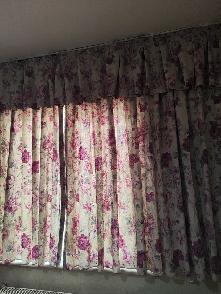 Mor  ,Bağlama Desenl fon perde ve farbela - Görsel 3