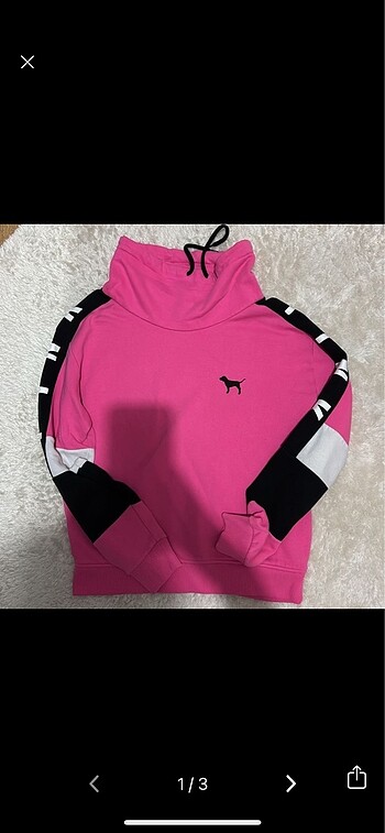 VICTORIA S SECRET PİNK SWEATSHIRT