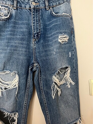 xs Beden YIRTIK DENIM JEAN
