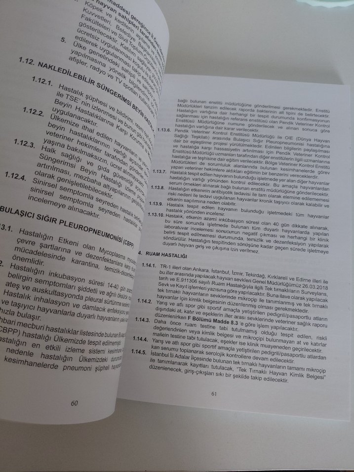 Hayvan Hastalıkları ve Hareketleri Kontrolü 2022 - Görsel 2