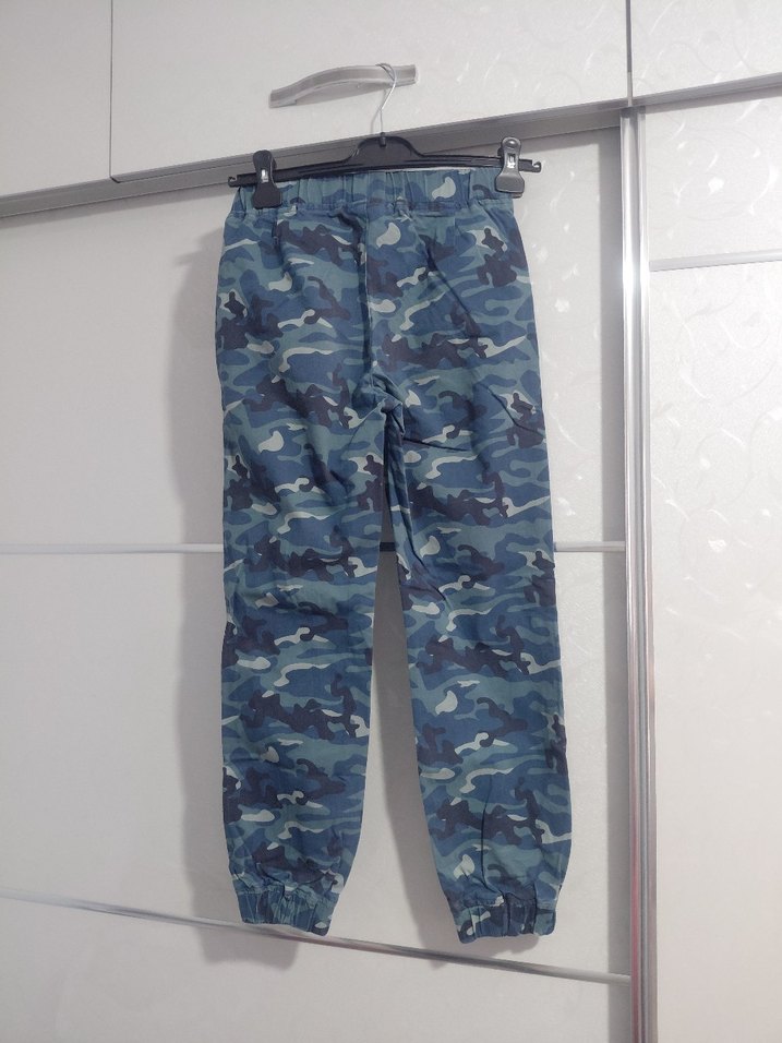 Kamuflaj Desenli Kot Pantolon - Görsel 2