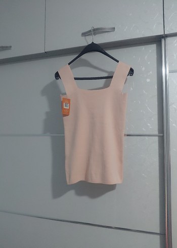 Kalın askılı crop - Görsel 4