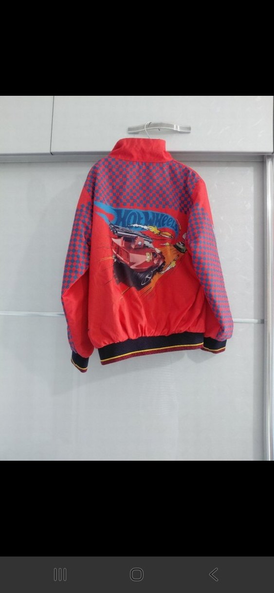 Kapüşonlu, Fermuarlı, Renkli Baskılı Erkek Çocuk Ceketi - Görsel 2