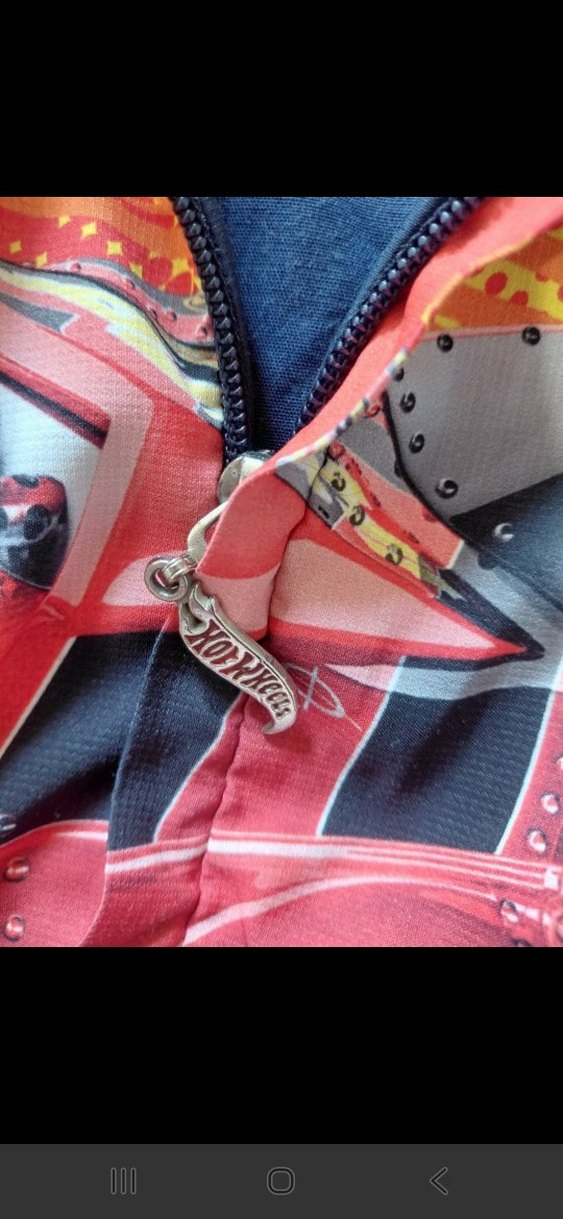 Kapüşonlu, Fermuarlı, Renkli Baskılı Erkek Çocuk Ceketi - Görsel 4