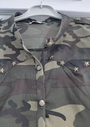Fred Perry Kamuflajlı Kadın Uzun Kollu Gömlek