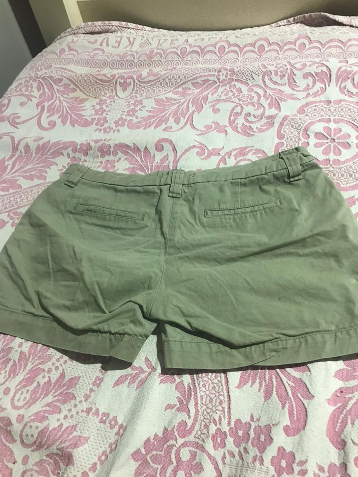 koton yeşil düşük bel şort - Görsel 2