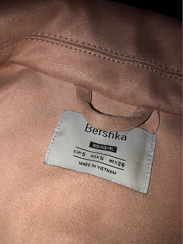 Bershka Bershka Süet Biker Ceket