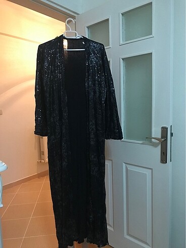 universal Beden siyah Renk Abaya