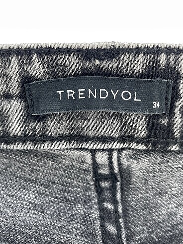 34 Beden gri Renk Trendyol & Milla Jean / Kot %70 İndirimli.