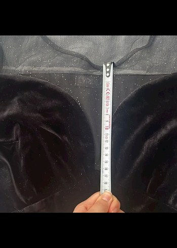 Uzun Kollu Siyah Gotik Kadın Elbise - Görsel 2