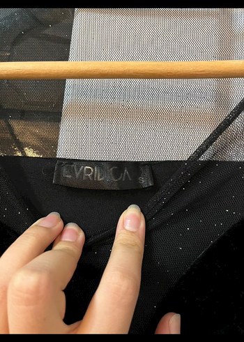 Uzun Kollu Siyah Gotik Kadın Elbise - Görsel 3