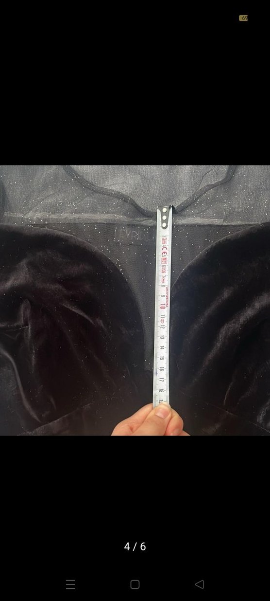 Uzun Kollu Siyah Gotik Kadın Elbise - Görsel 2