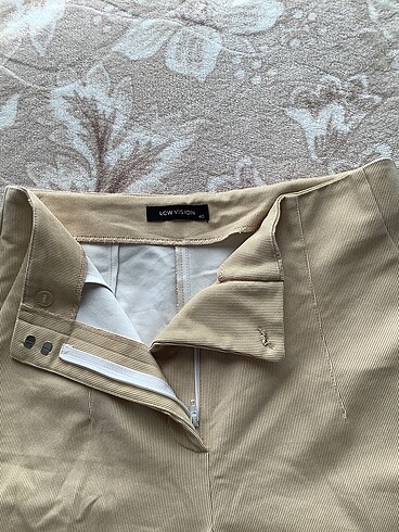 40 Beden camel Renk Boyfriend pantolon