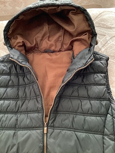 l/xl Beden İç cepli su geçirmez şişme mont