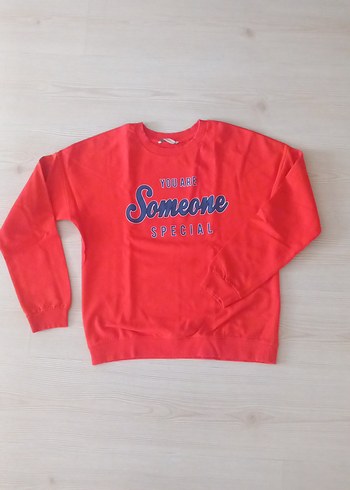 Renkli Baskılı Kadın Sweatshirt