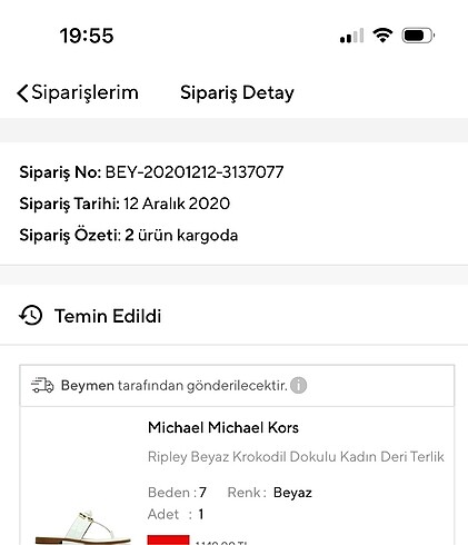 37 Beden Michael Kors Terlik