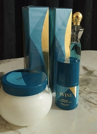 DİVİNE SET, Parfüm, Rollon, Vücut Kremi