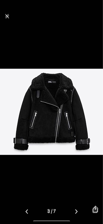 Zara biker çeket