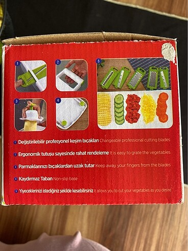  Beden Şarjörlü rende