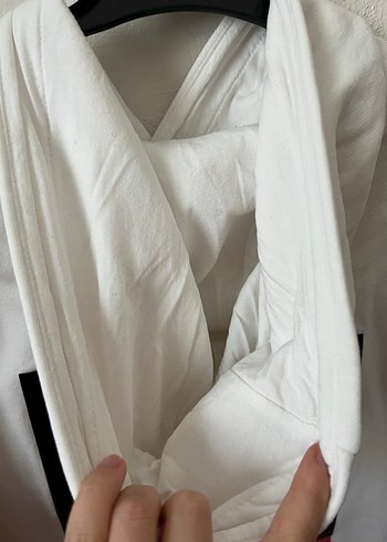 Fabrika Markalı Baskılı Beyaz Erkek Sweatshirt - Görsel 5