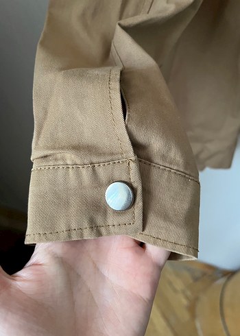 Nakışlı Bohem Gabardin Kadın Ceket - Görsel 7