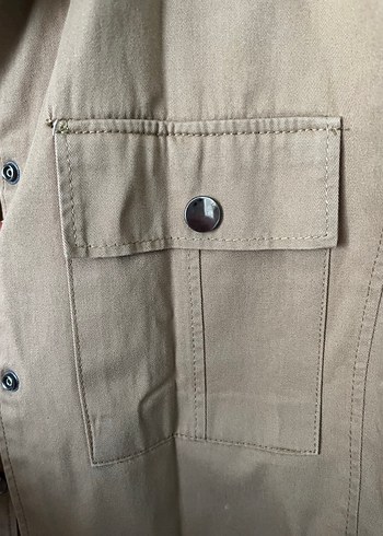 Nakışlı Bohem Gabardin Kadın Ceket - Görsel 5