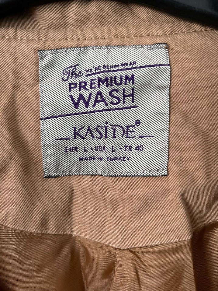 Nakışlı Bohem Gabardin Kadın Ceket - Görsel 3