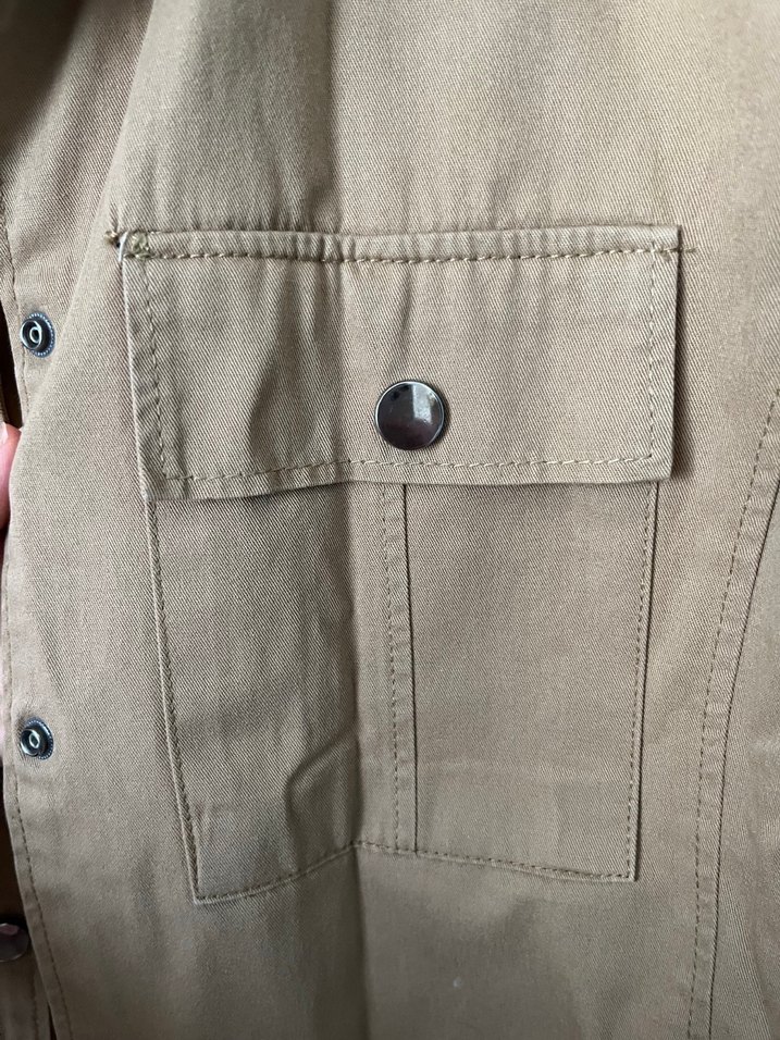 Nakışlı Bohem Gabardin Kadın Ceket - Görsel 5