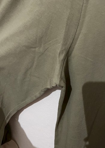 Etek Ucu ve Kolu Pile Detaylı Uzun Elbise - Görsel 7