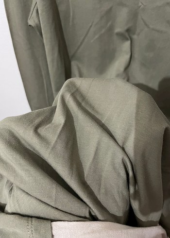 Etek Ucu ve Kolu Pile Detaylı Uzun Elbise - Görsel 5