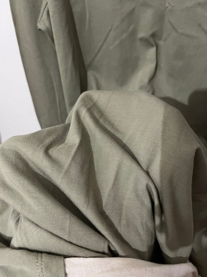 Etek Ucu ve Kolu Pile Detaylı Uzun Elbise - Görsel 5