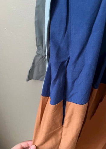 Cepli Uzun Kollu Salaş Gömlek - Görsel 6