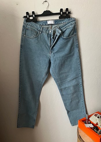 Klasik Düz Kesim Kot Pantolon