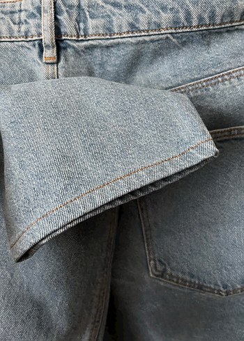 Klasik Düz Kesim Kot Pantolon - Görsel 6