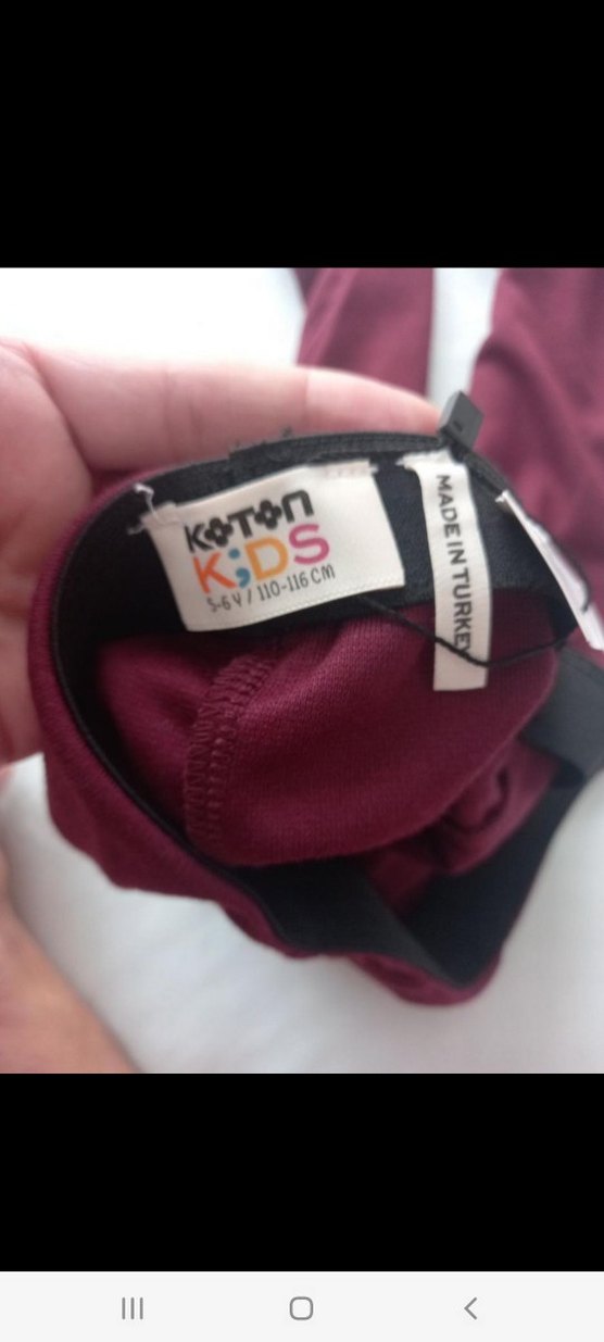 Bordo koton marka - Görsel 3