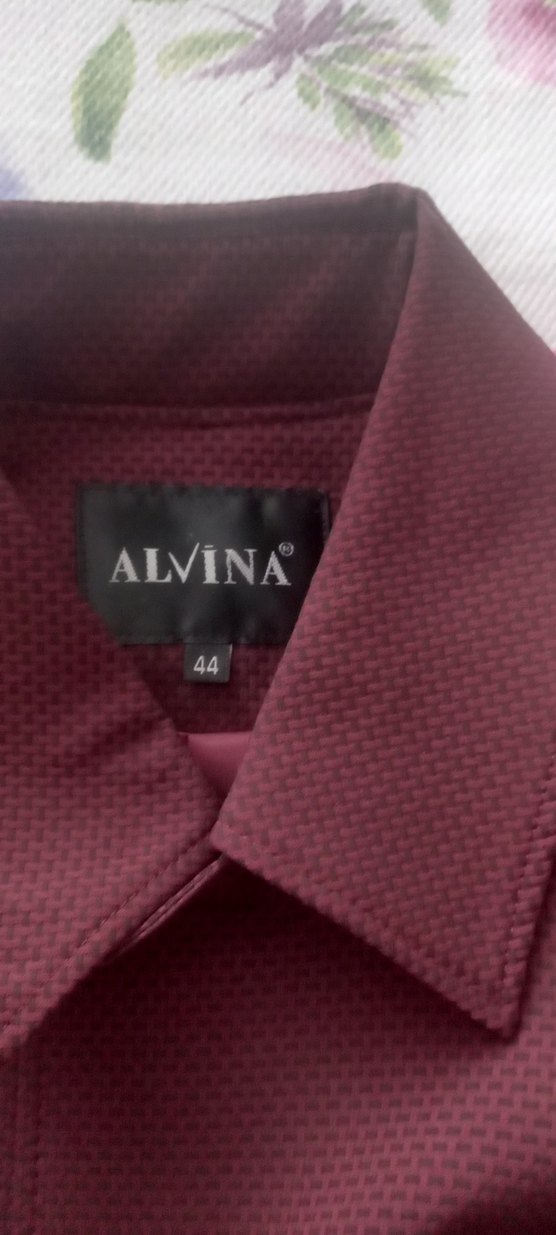 Düğmeli Bordo trenc - Görsel 3