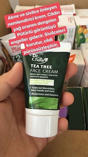  Beden Farmasi çay ağacı yüz kremi